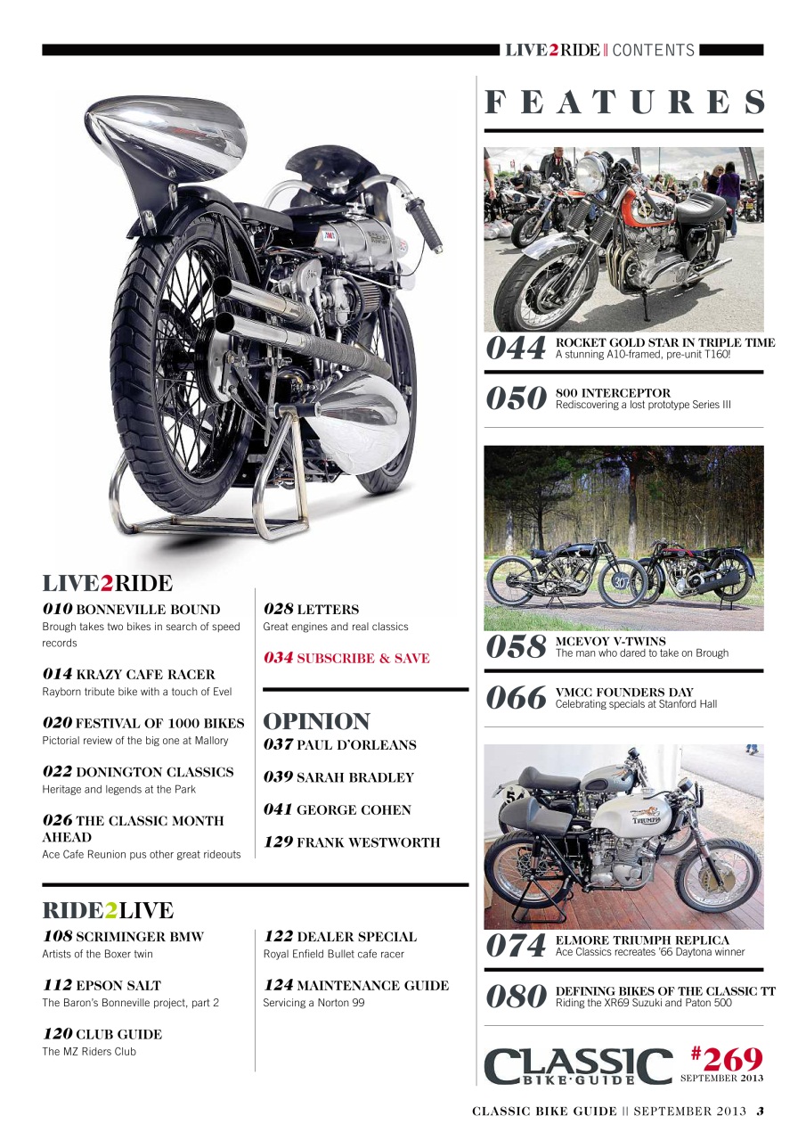 Classic Bike Guide Preview Pages