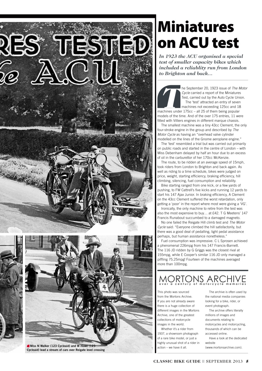 Classic Bike Guide Preview Pages