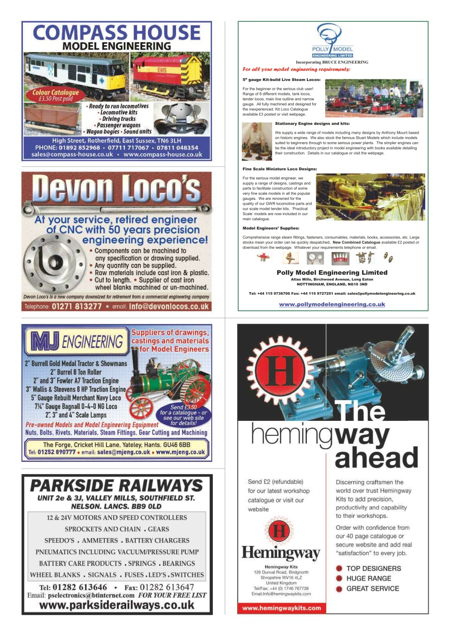 Model Engineer Preview Pages