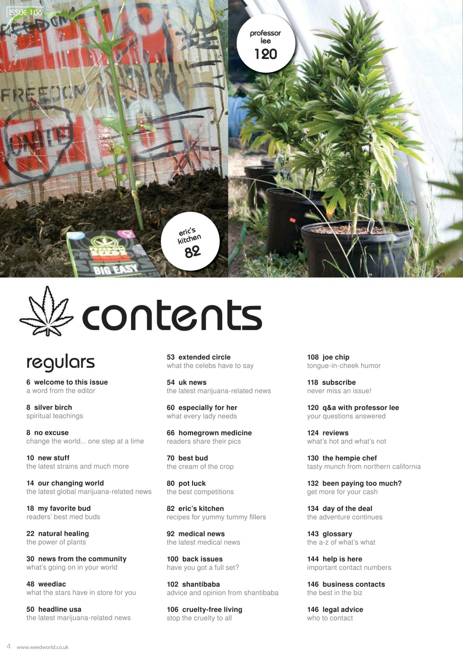 Weed World Preview Pages