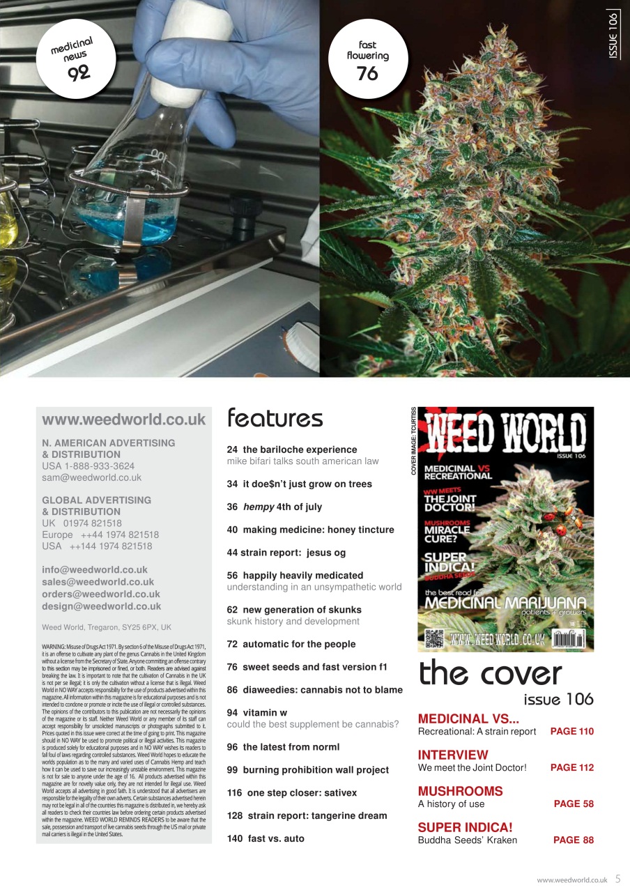 Weed World Preview Pages