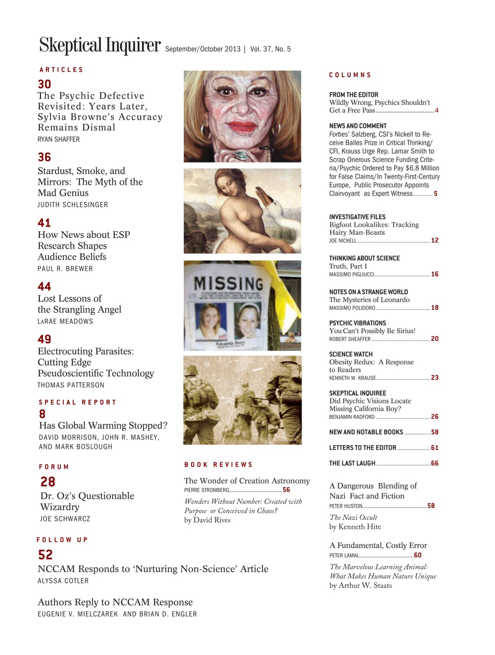 Skeptical Inquirer Preview Pages