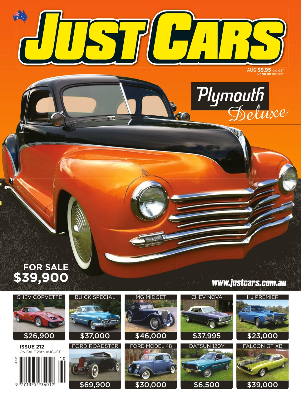 JUST CARS Preview Pages
