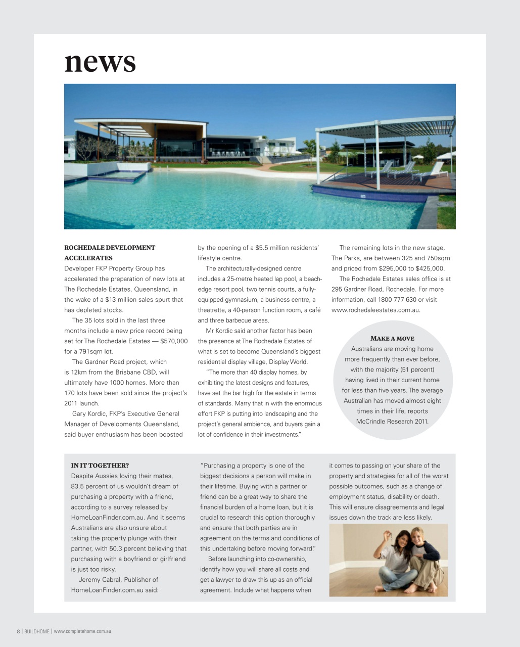 Build Home Preview Pages