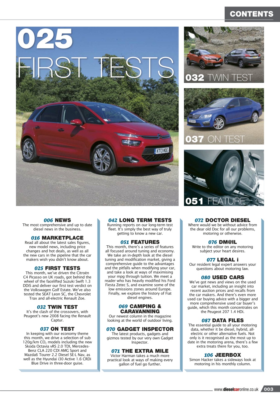 Diesel&EcoCar Magazine Preview Pages
