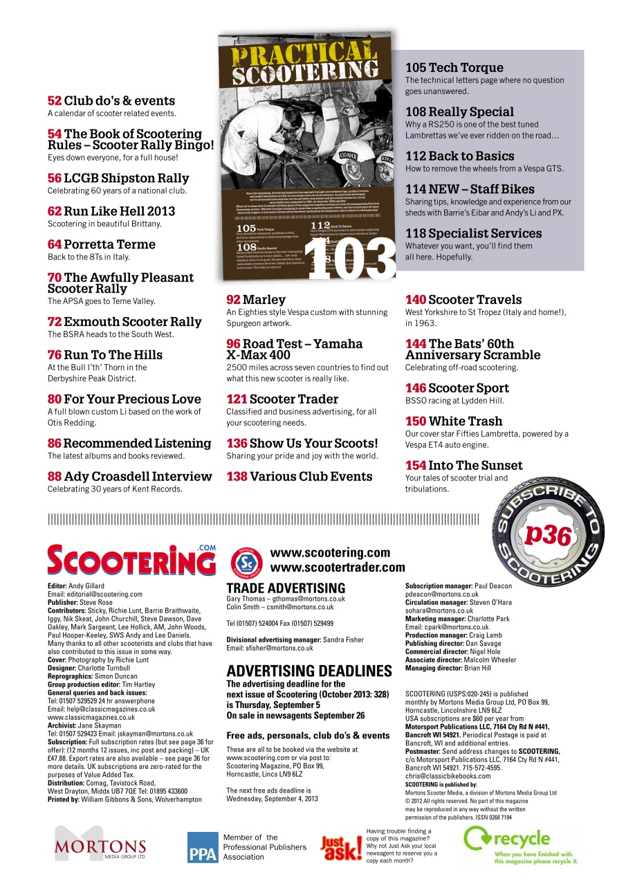 Scootering Preview Pages