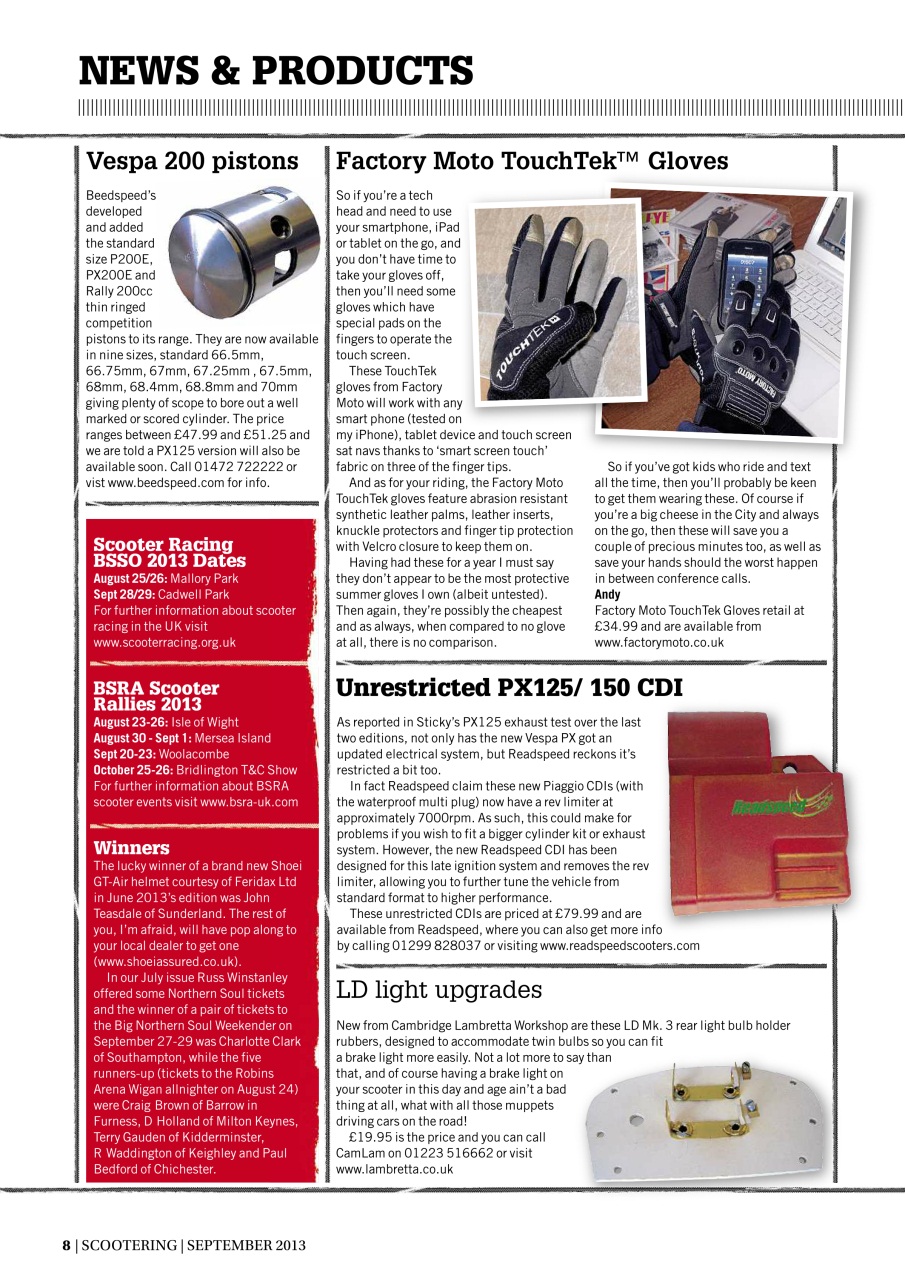 Scootering Preview Pages