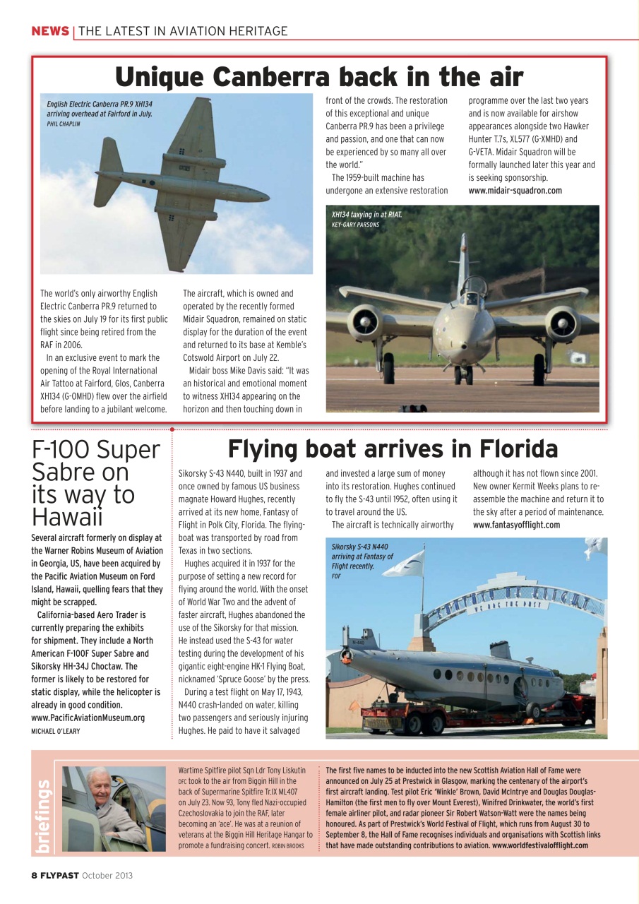 FlyPast Preview Pages