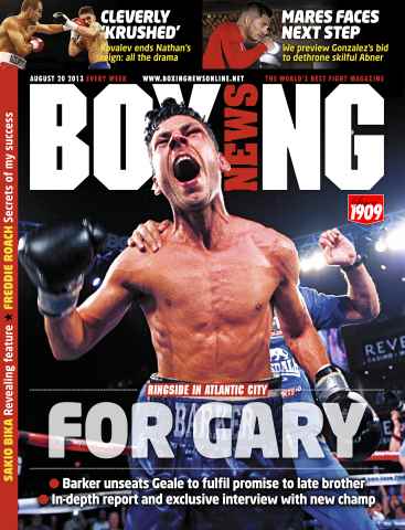 Boxing News issue August 20 2013