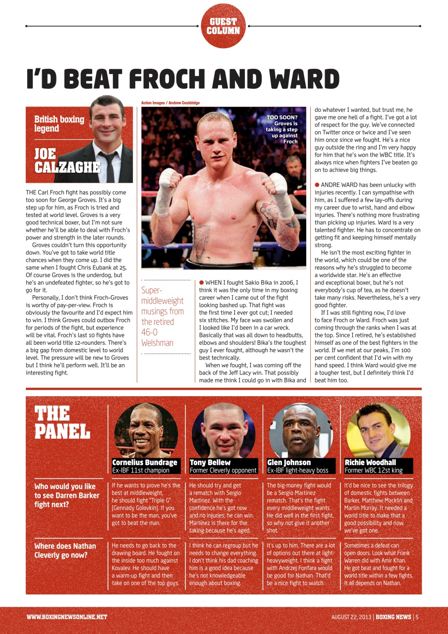 Boxing News Preview Pages