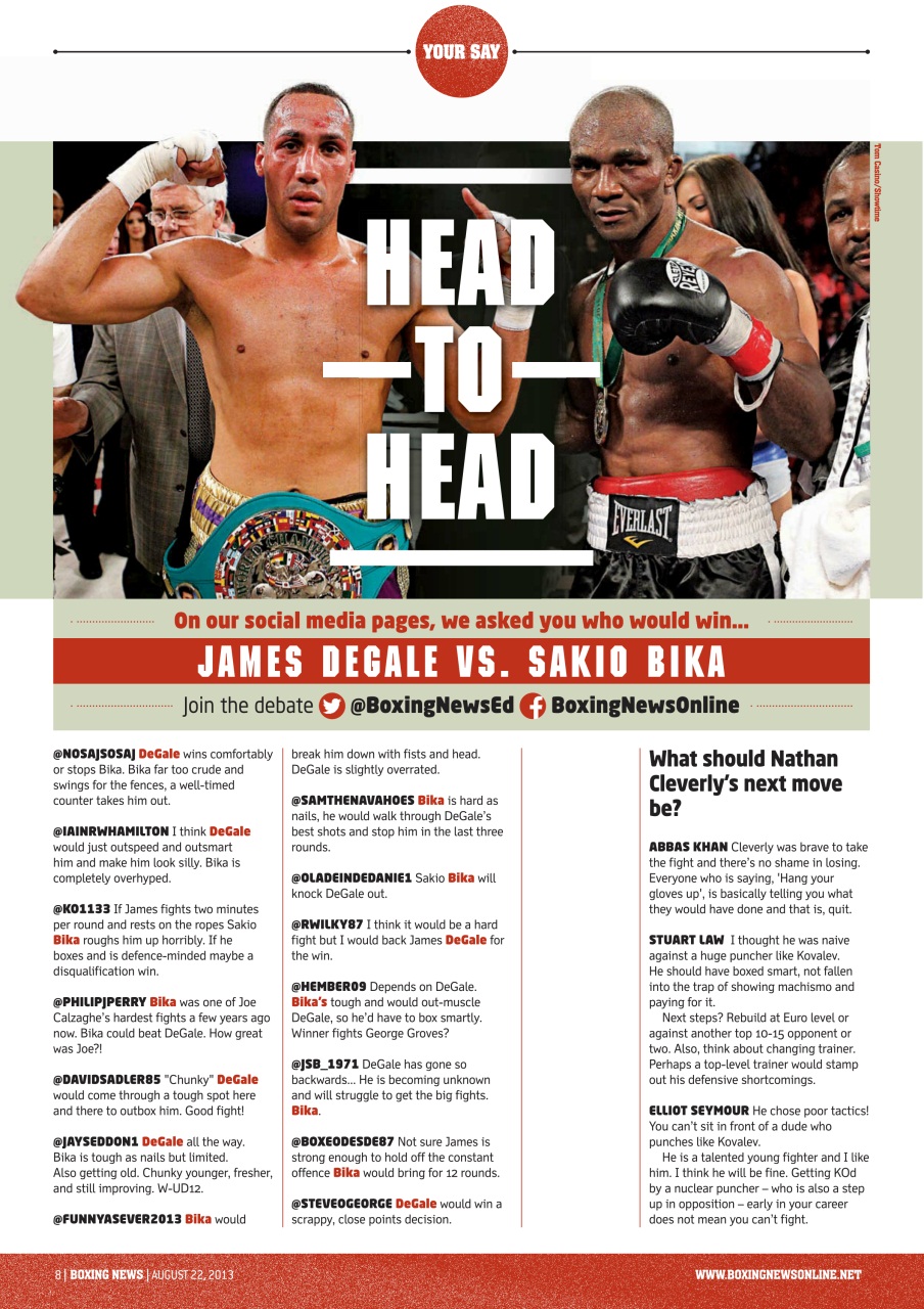 Boxing News Preview Pages
