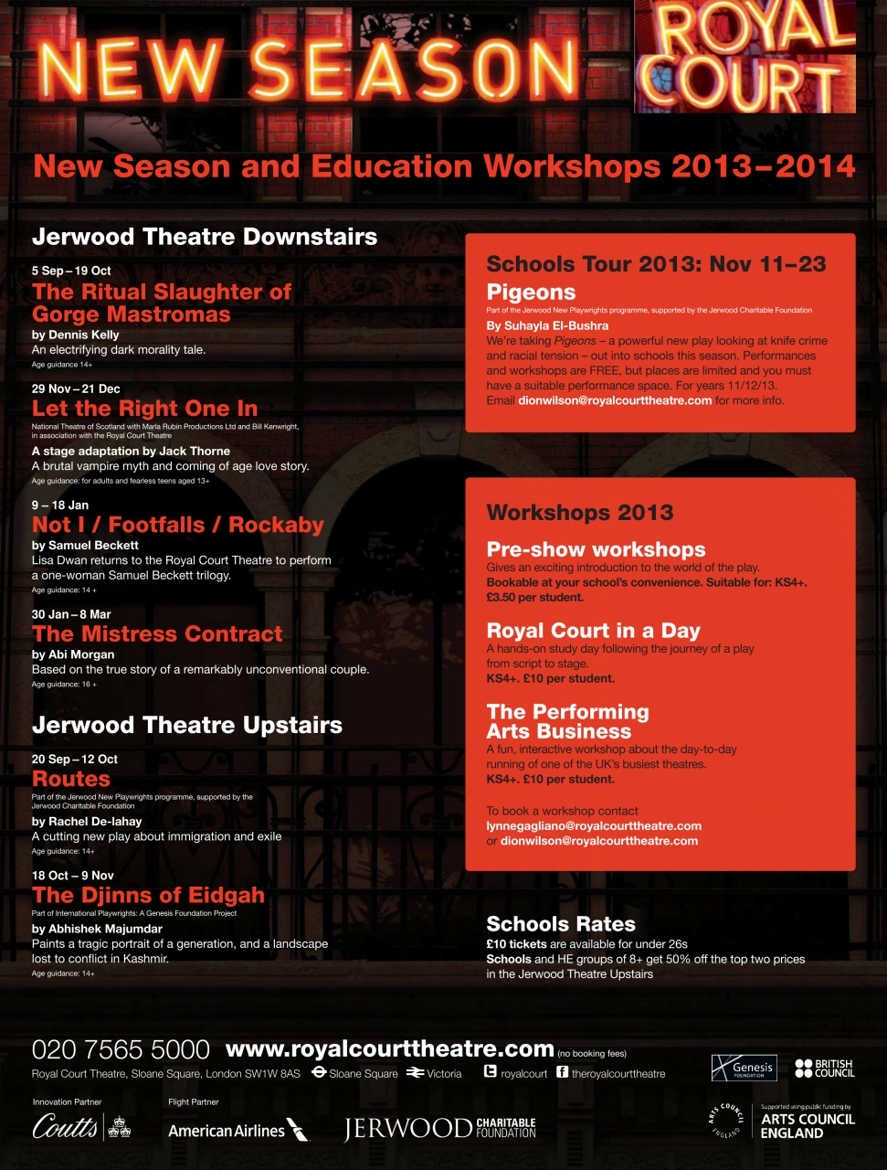 Drama and Theatre Preview Pages