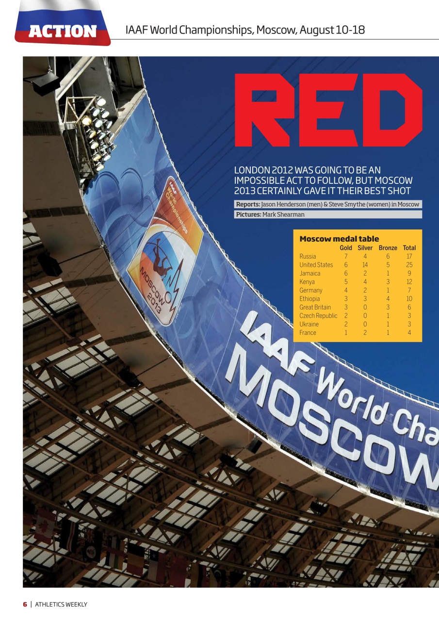 AW – Athletics Weekly Magazine Preview Pages