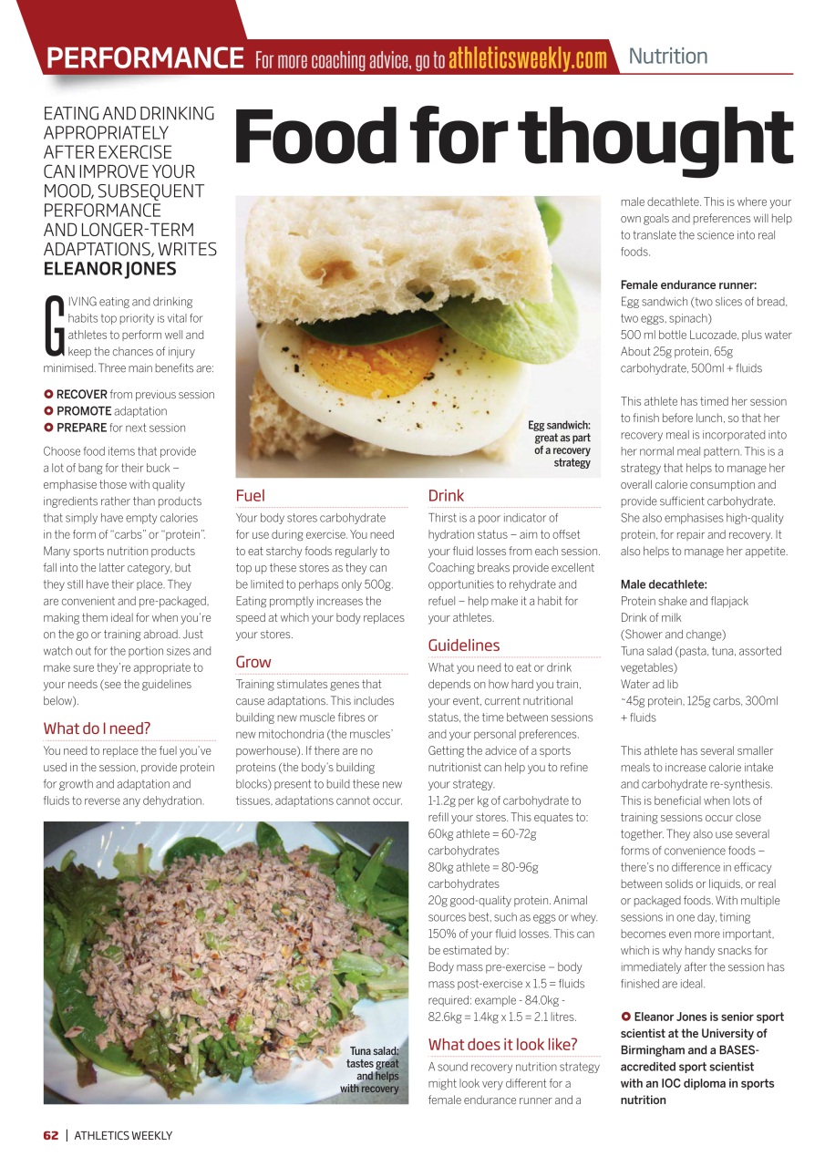 AW – Athletics Weekly Magazine Preview Pages