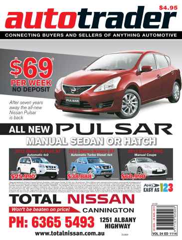 AutoTrader issue AutoTrader 1114