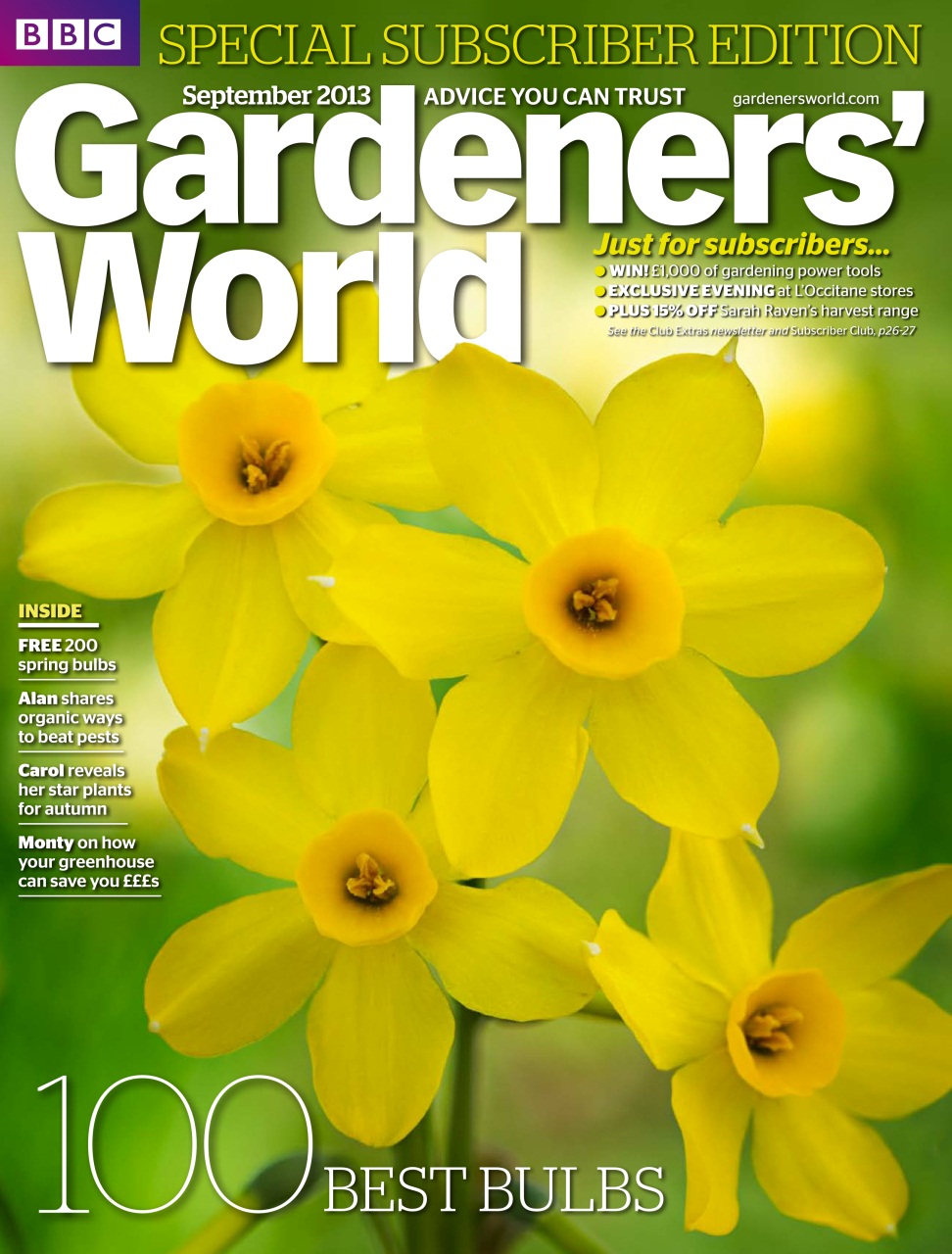 BBC Gardeners’ World Magazine Preview Pages