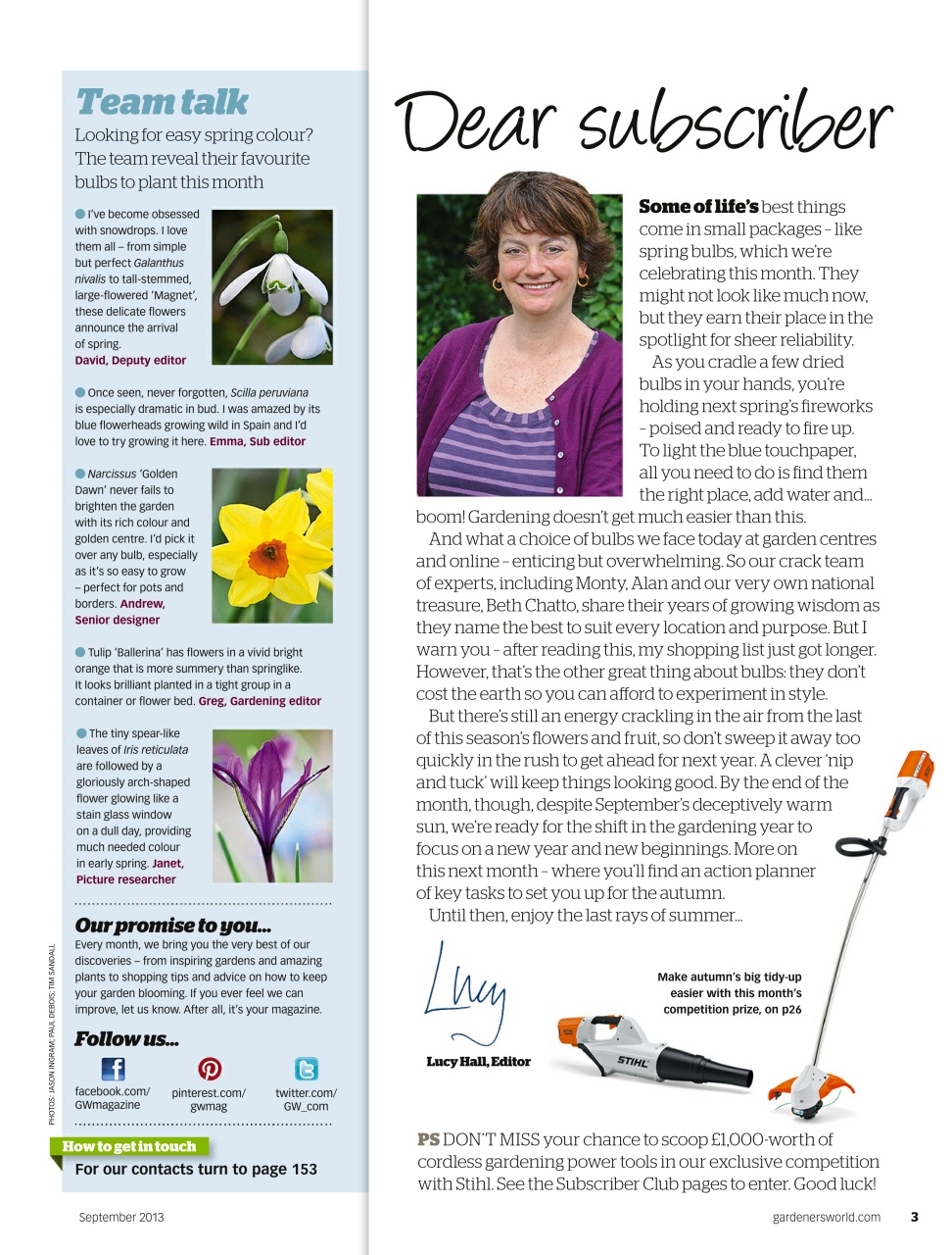 BBC Gardeners’ World Magazine Preview Pages