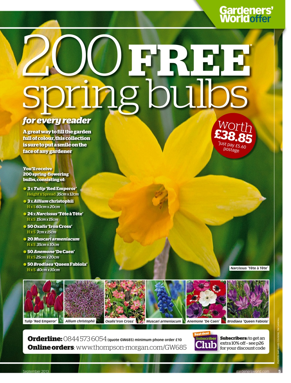 BBC Gardeners’ World Magazine Preview Pages