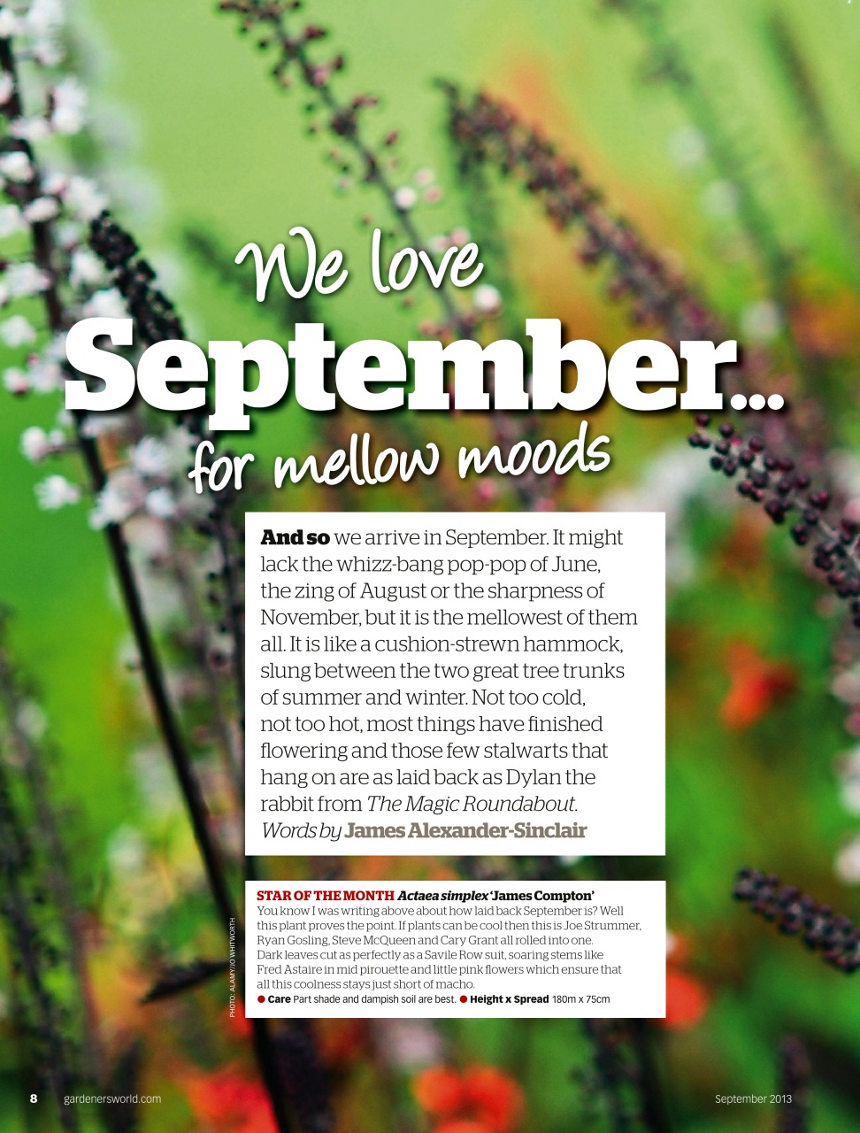 BBC Gardeners’ World Magazine Preview Pages