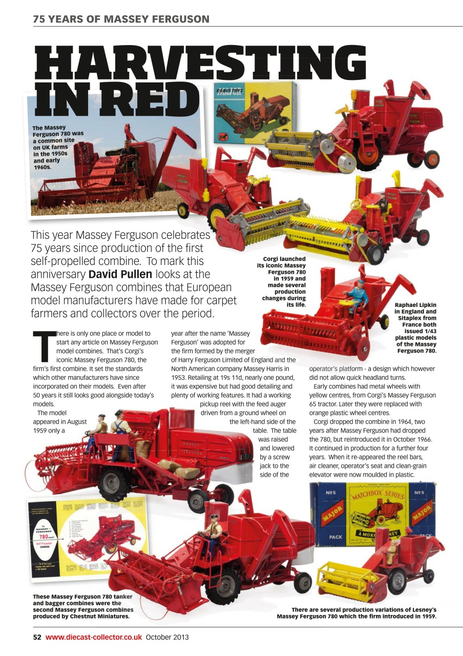 Diecast Collector Preview Pages