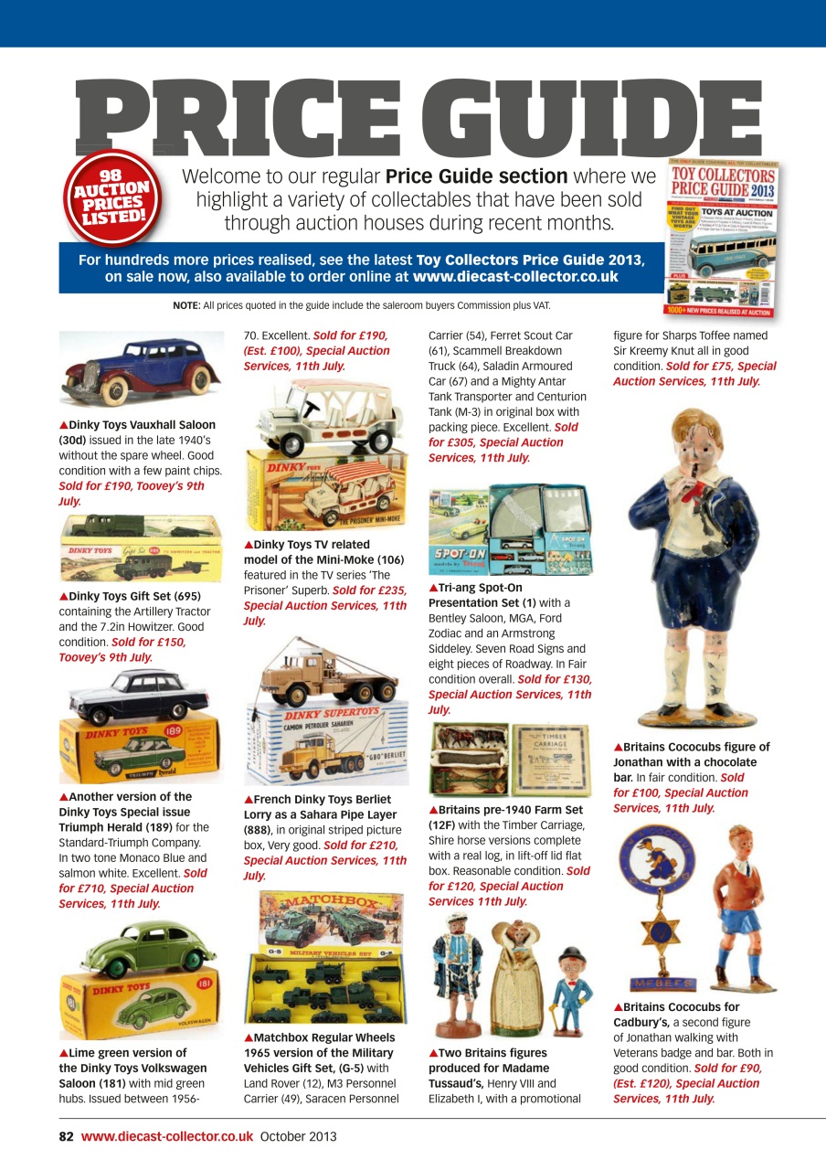 Diecast Collector Preview Pages