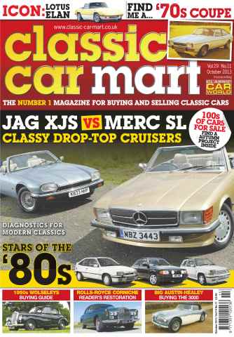Classic Car Mart issue Vol.19 No.11 Jag XJS vs Merc SL