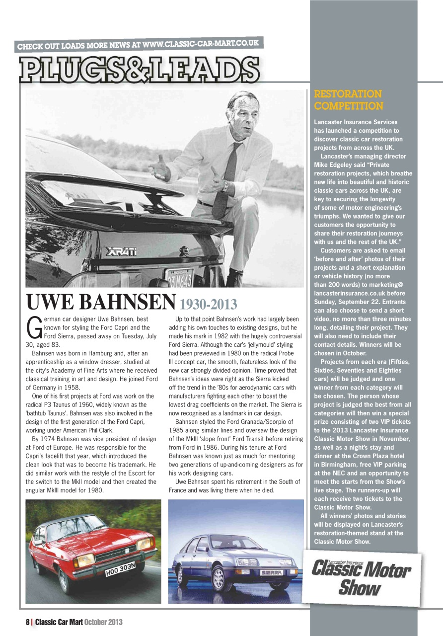 Classic Car Mart Preview Pages