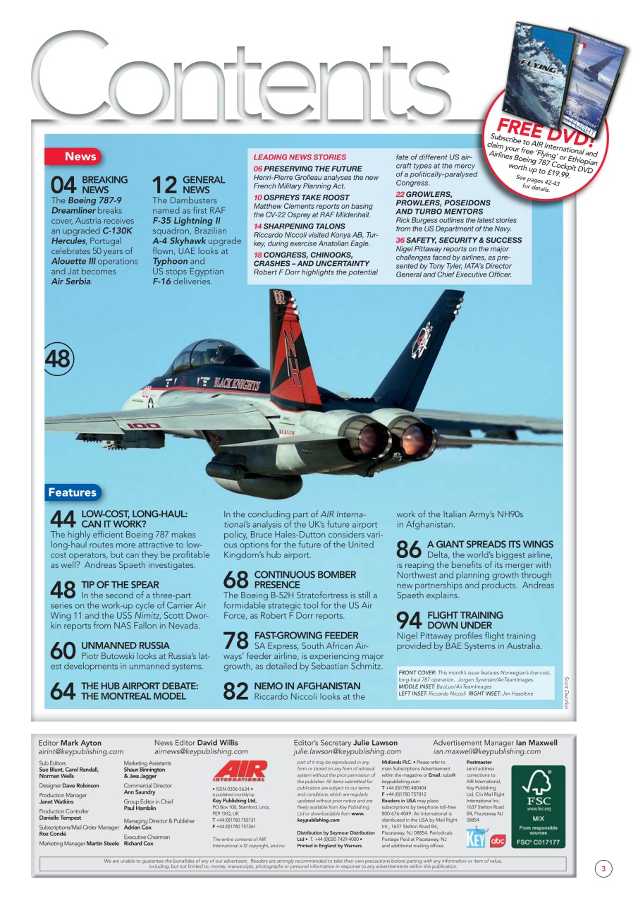 AIR International Preview Pages