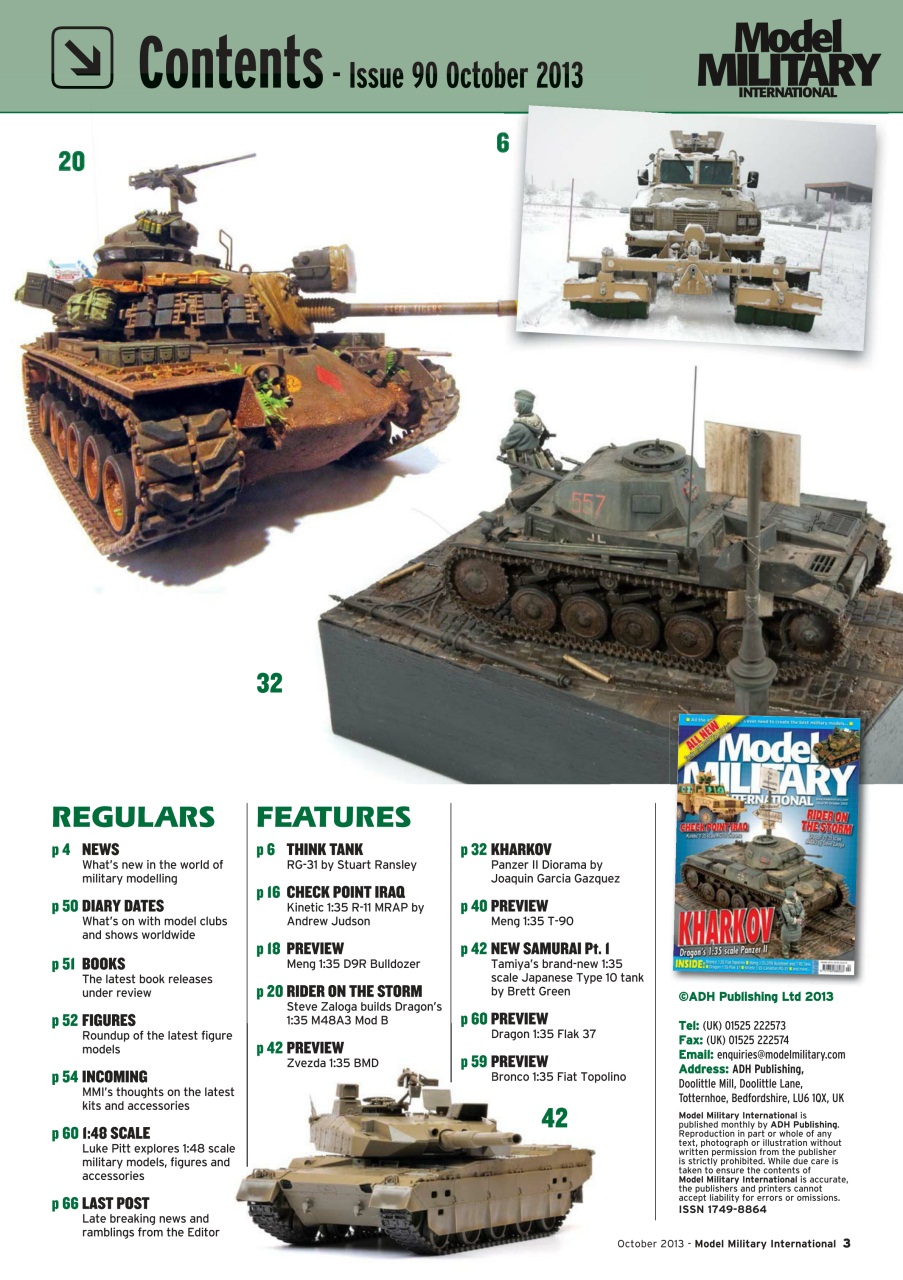 Model Military International Preview Pages