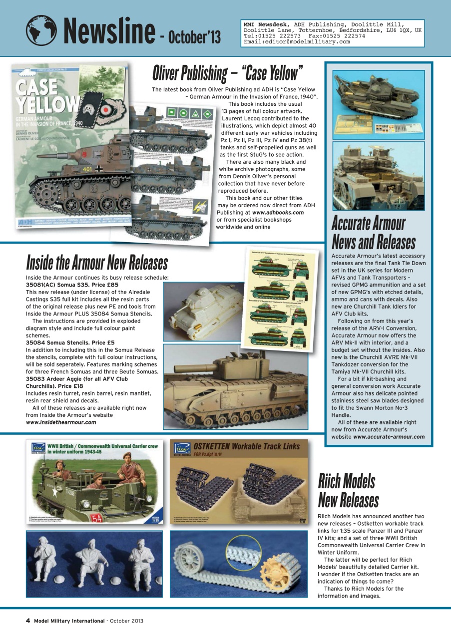 Model Military International Preview Pages