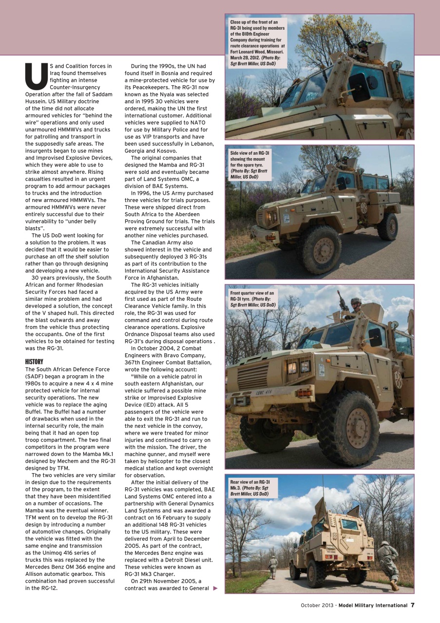 Model Military International Preview Pages