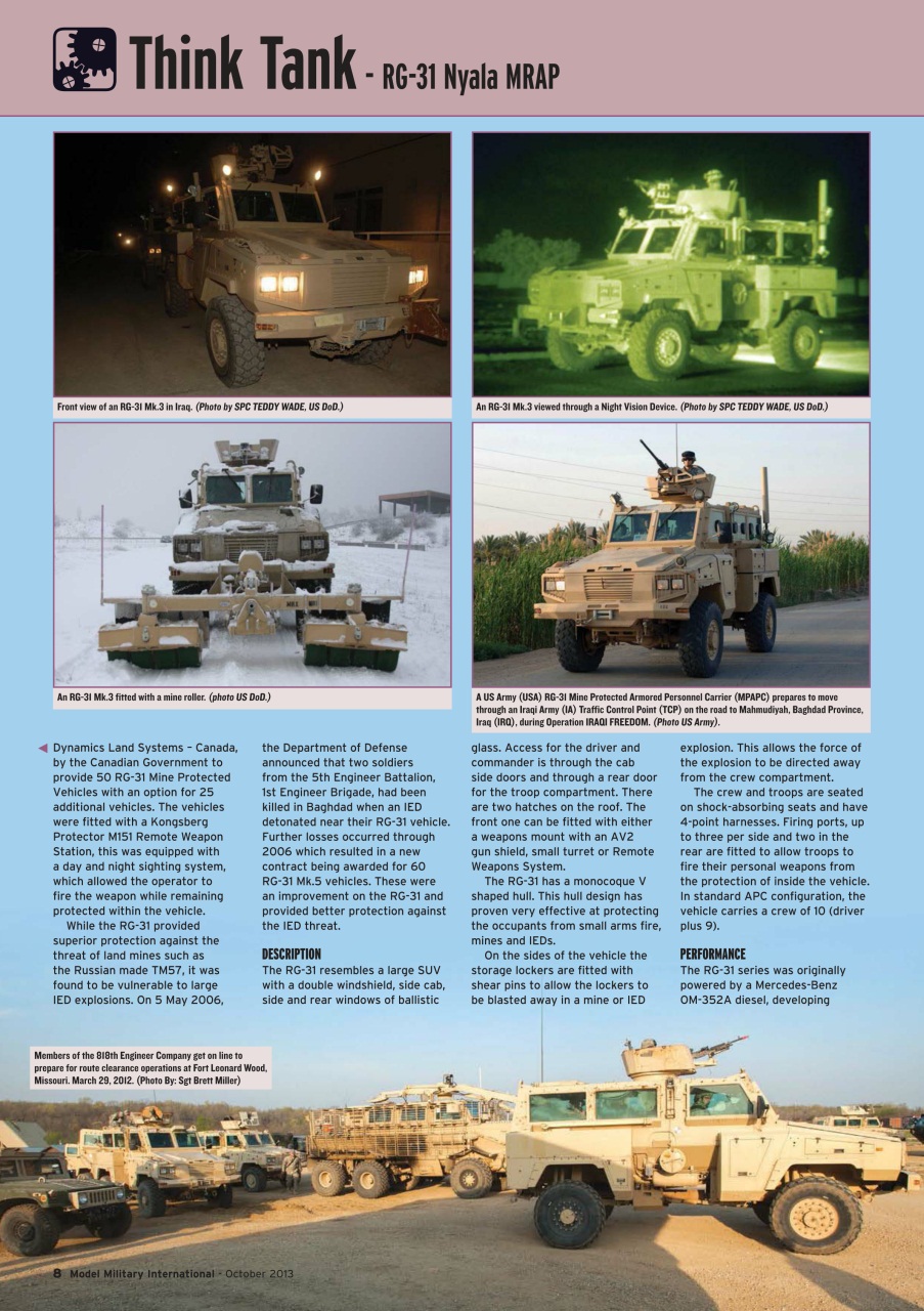 Model Military International Preview Pages
