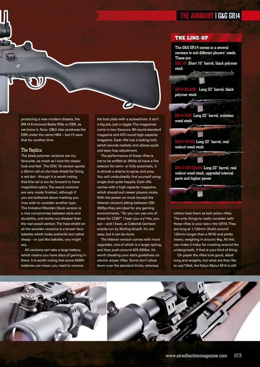 Airsoft Action Preview Pages