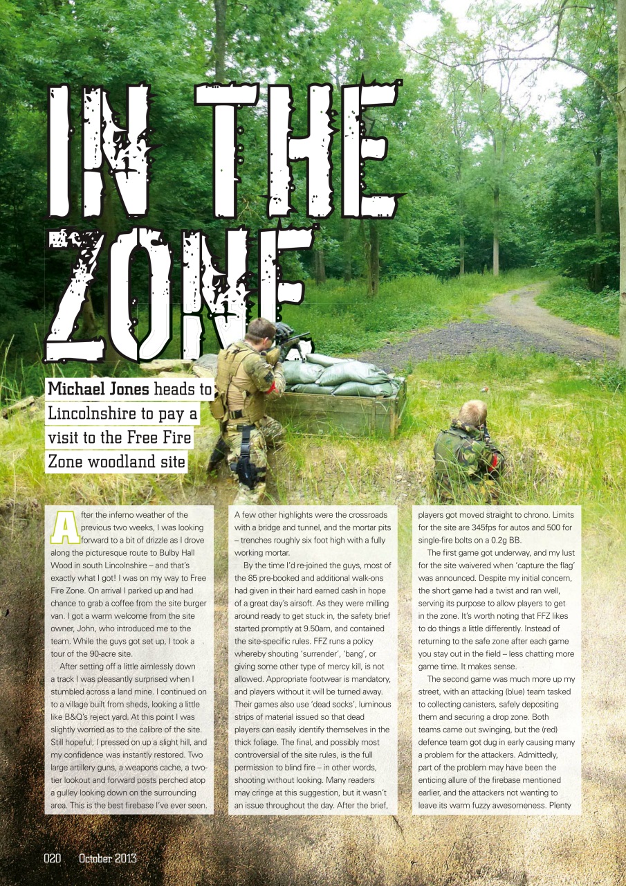 Airsoft Action Preview Pages