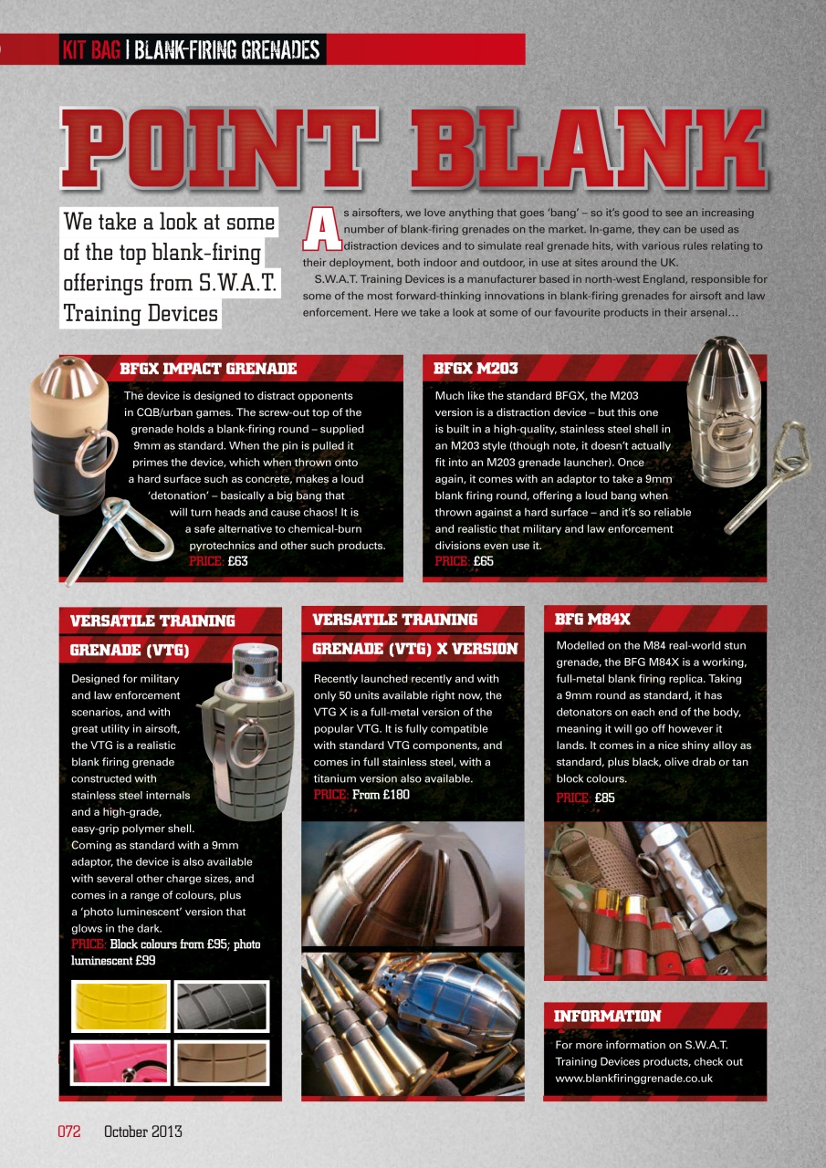 Airsoft Action Preview Pages