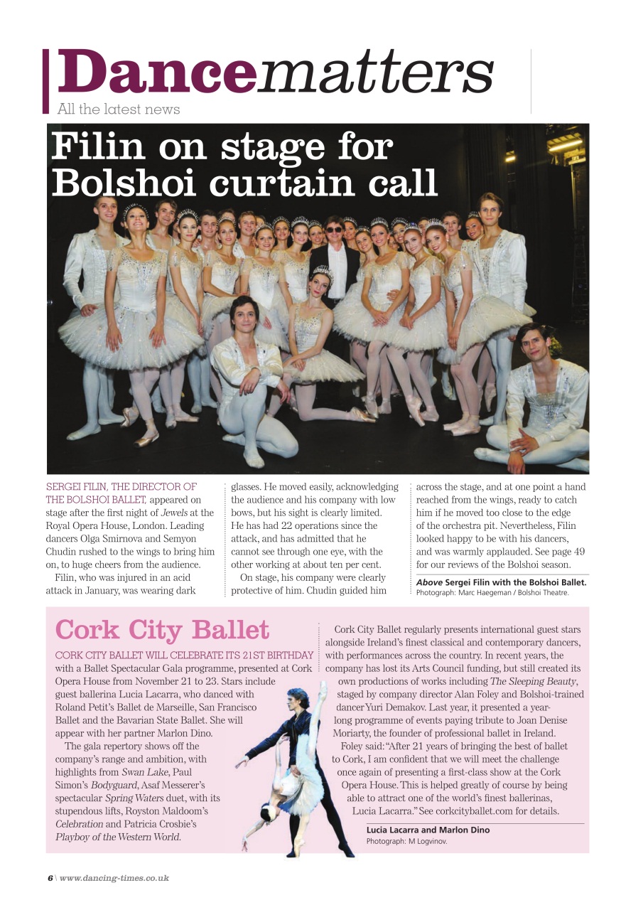 Dancing Times Preview Pages