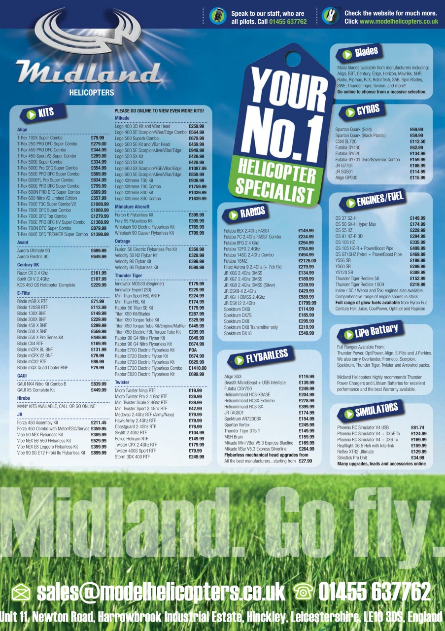 Radio Control Rotor World Preview Pages