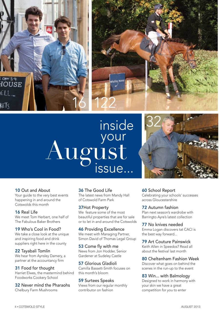 Cotswold Style Preview Pages