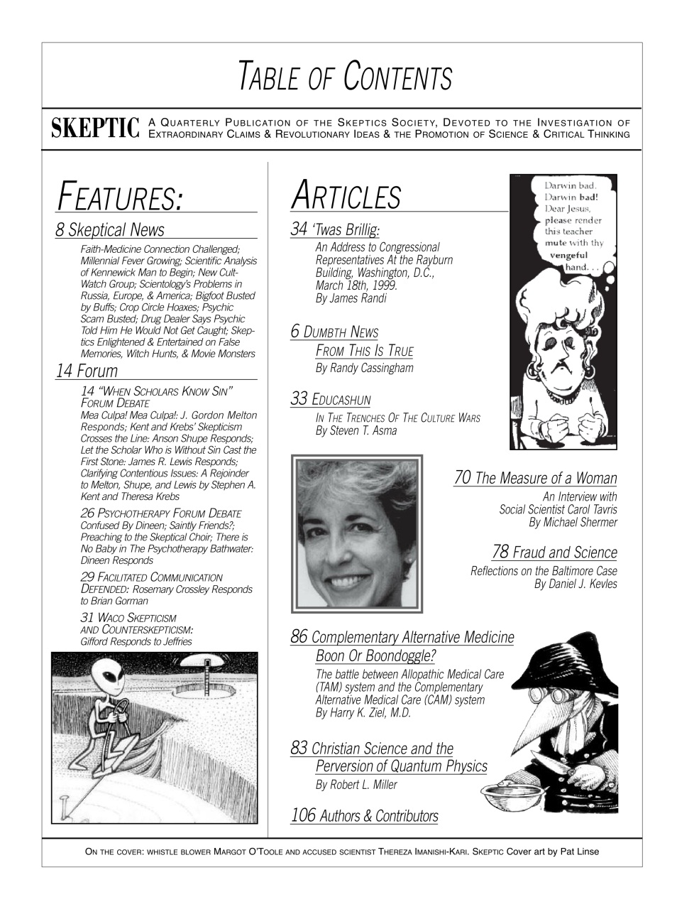 Skeptic Preview Pages