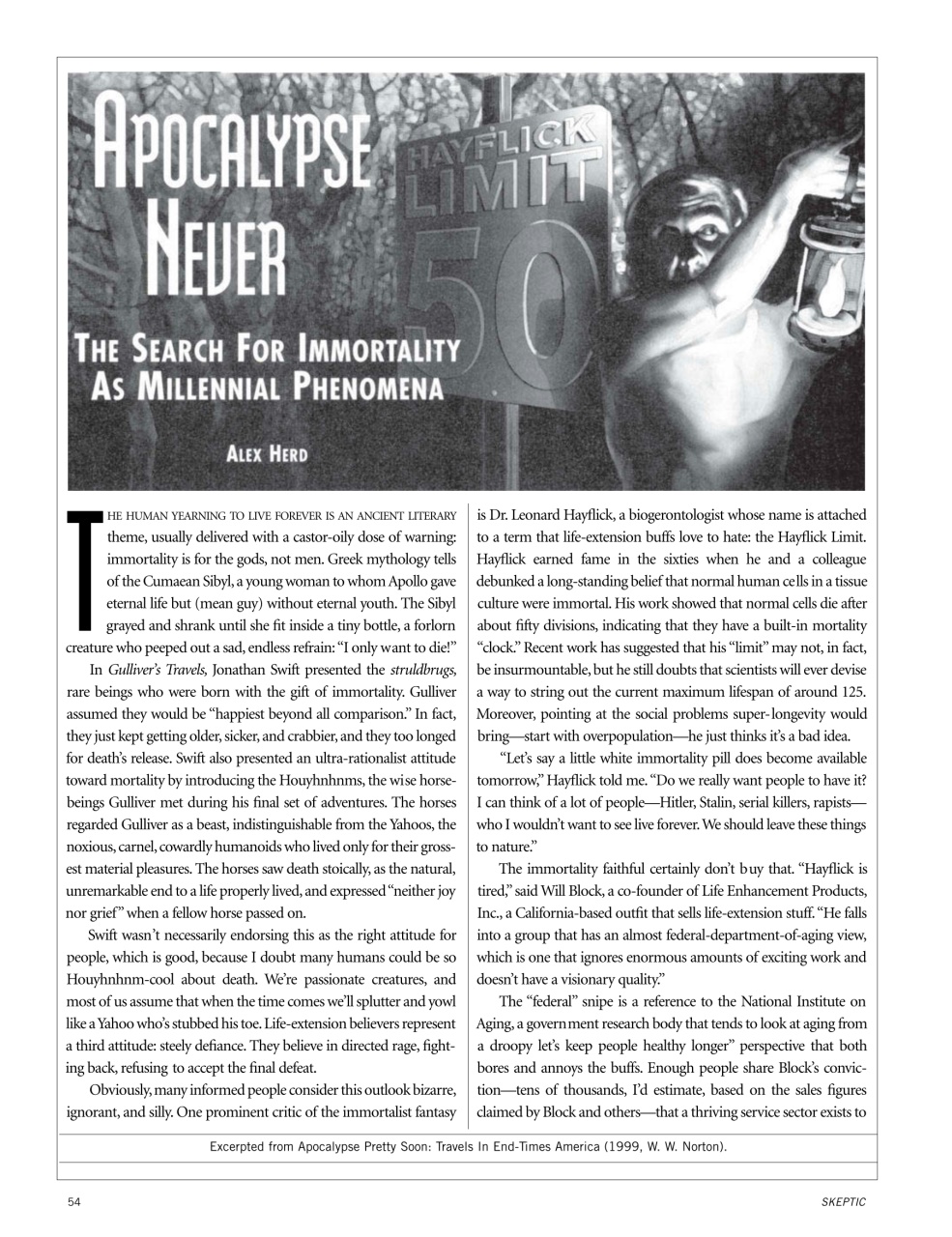 Skeptic Preview Pages