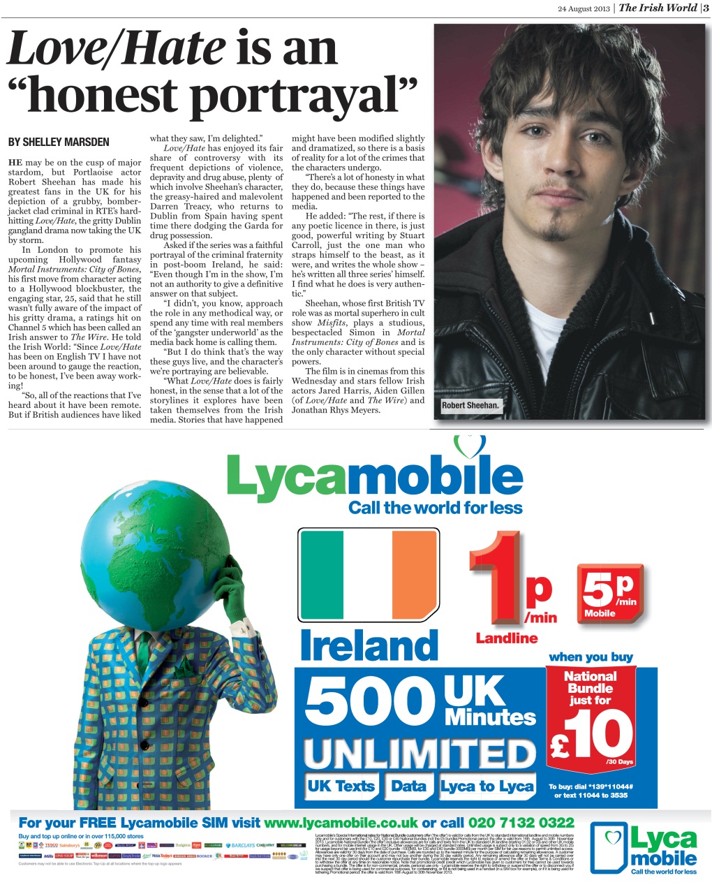 Irish World Preview Pages