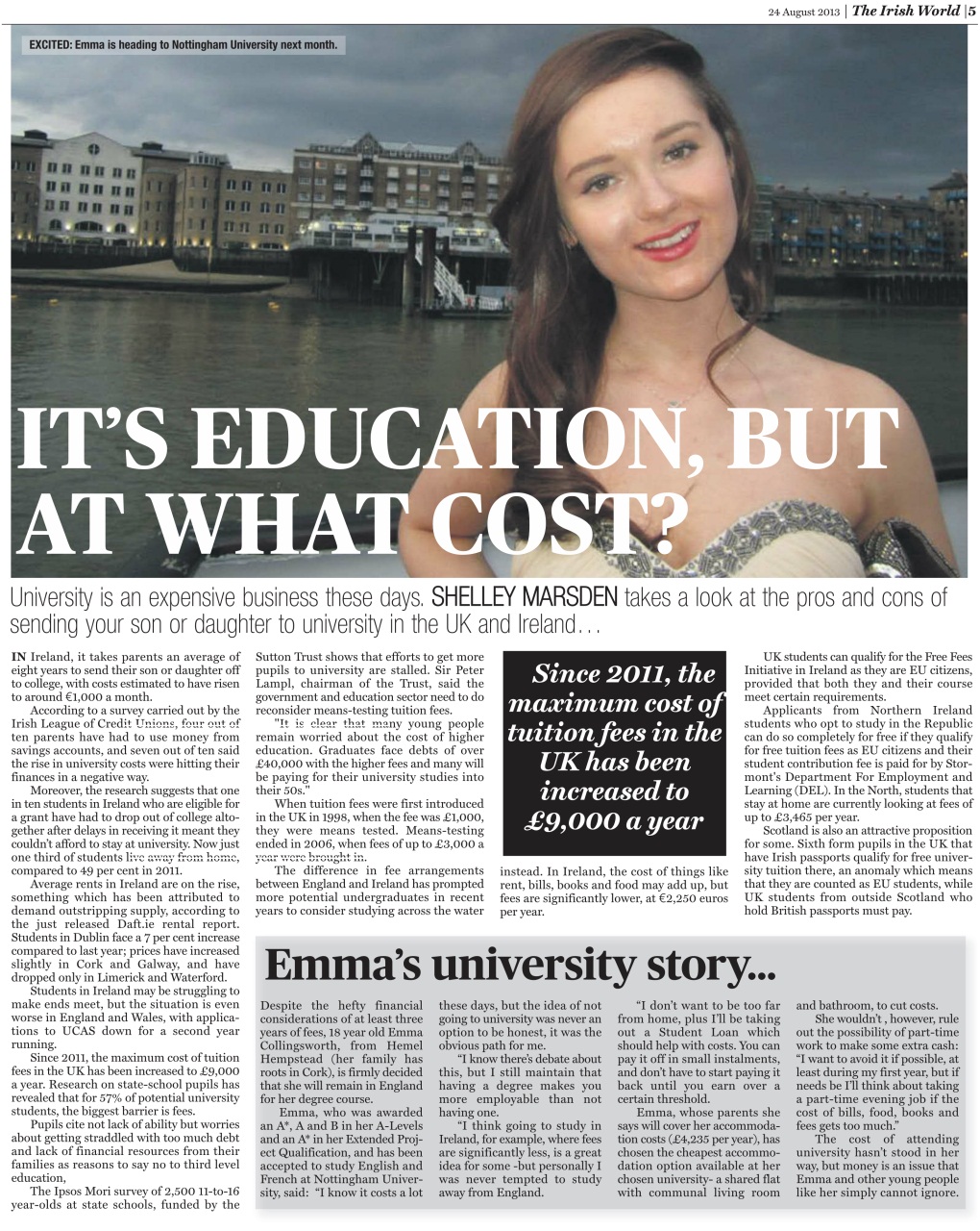 Irish World Preview Pages