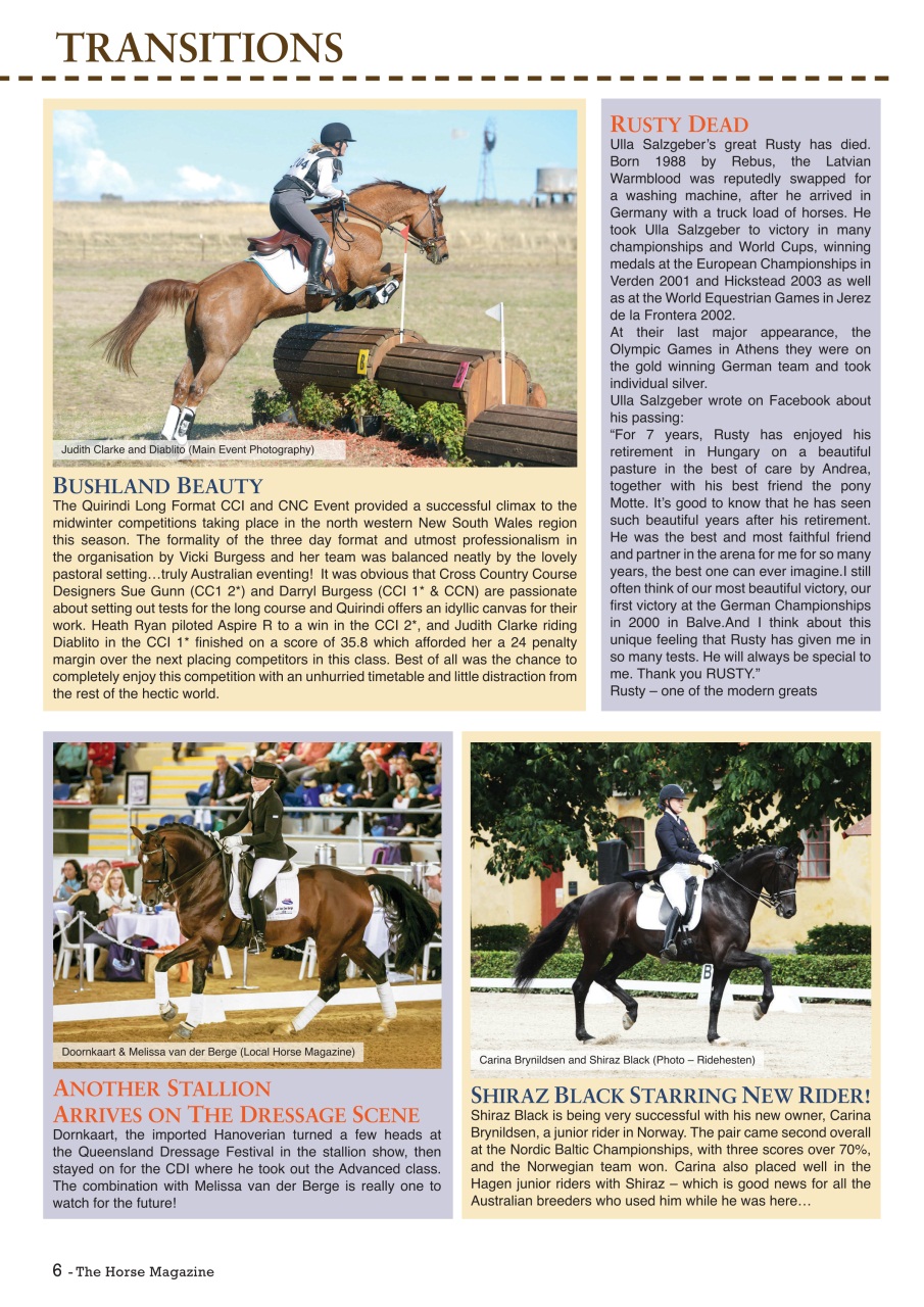 The Horse Magazine Preview Pages