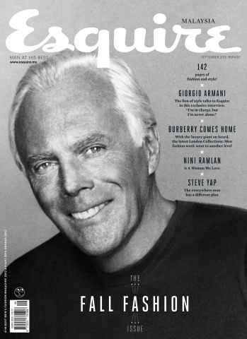 Esquire Malaysia issue September 2013