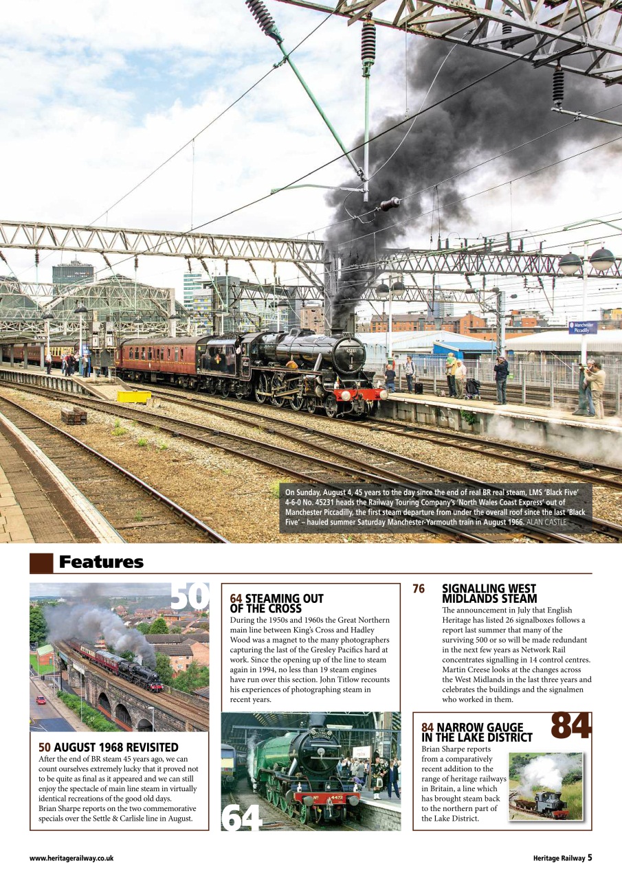 Heritage Railway Preview Pages