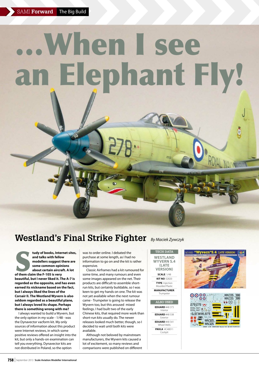 Scale Aviation and Military Modeller International (A) Preview Pages