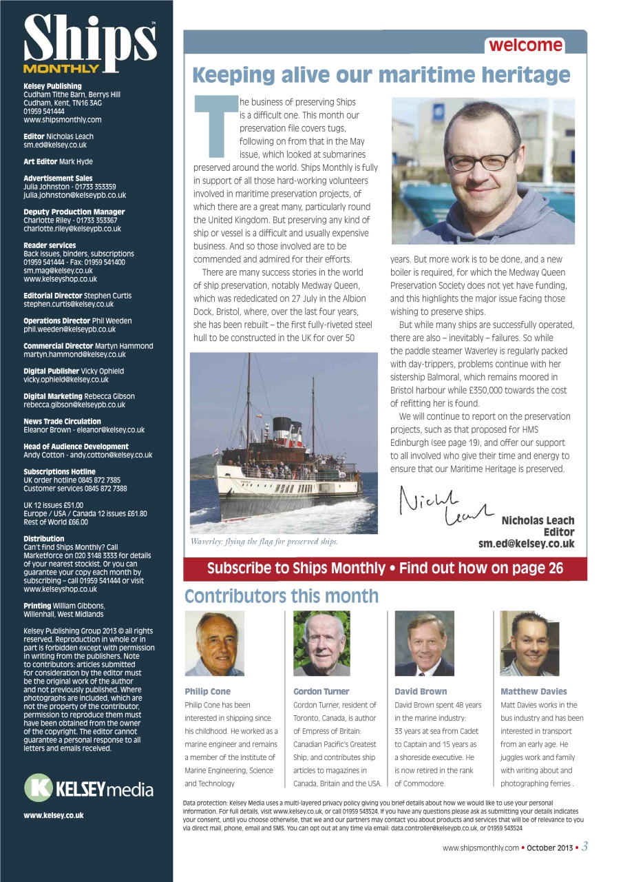 Ships Monthly Preview Pages