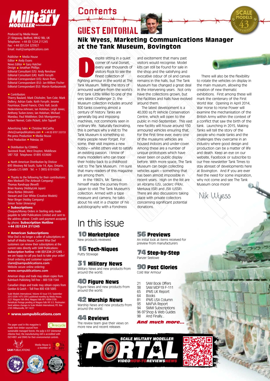 Scale Aviation and Military Modeller International (M) Preview Pages