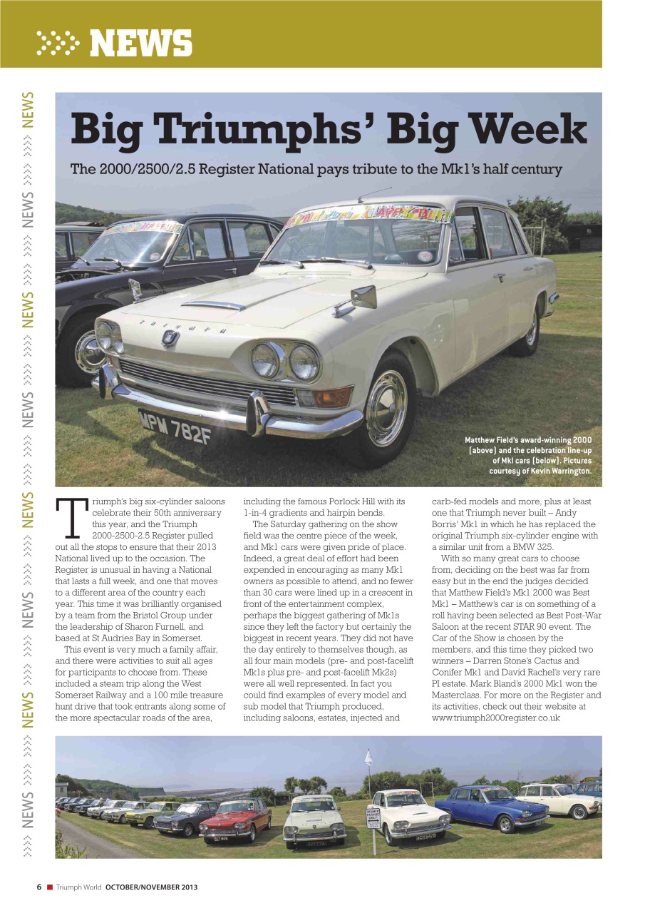 Triumph World Preview Pages