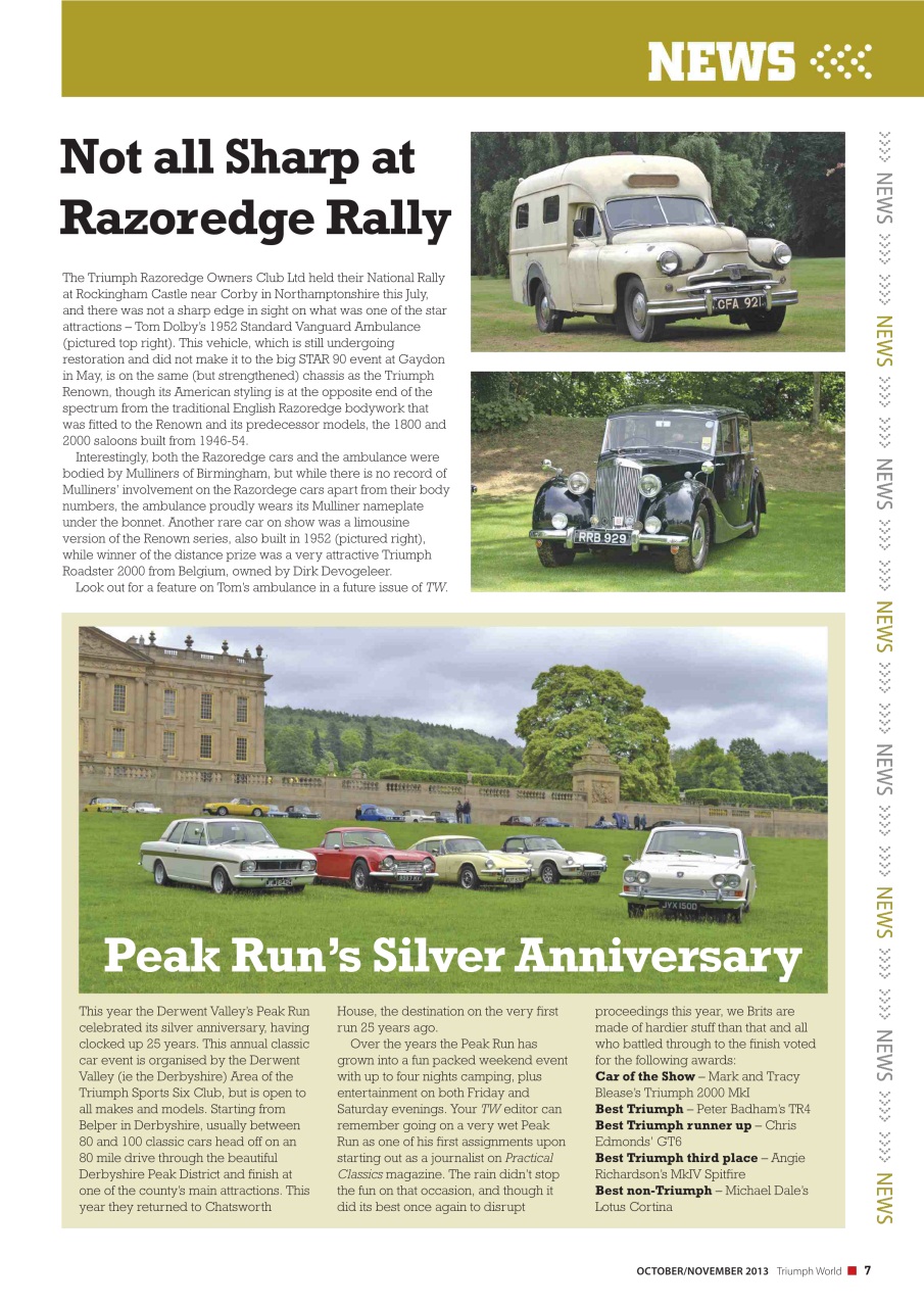 Triumph World Preview Pages